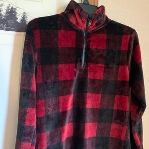 Plaid Pullover